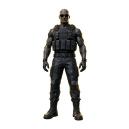 The Warden, a stylized Council character