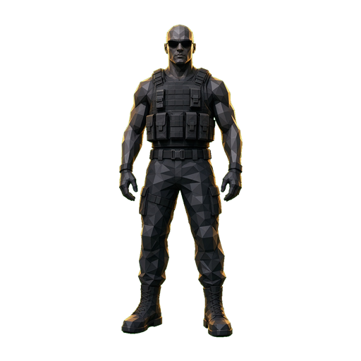 The Warden, a stylized Council character